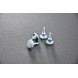 Thumb Screws DIN464 M3 x 10 - Silver - Pack of 4