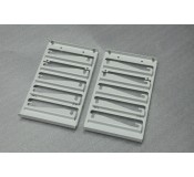 HDD Cage with antivibration screws - White