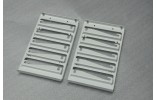 HDD Cage with antivibration screws - White
