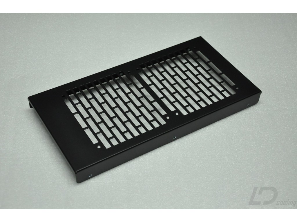 240mm Black Grille LD Cooling Computer Cases