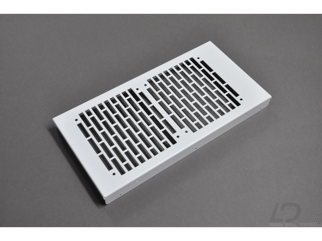 240mm White Grille LD Cooling Computer Cases