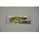 Silver Vandal Switch - 19mm - White LED