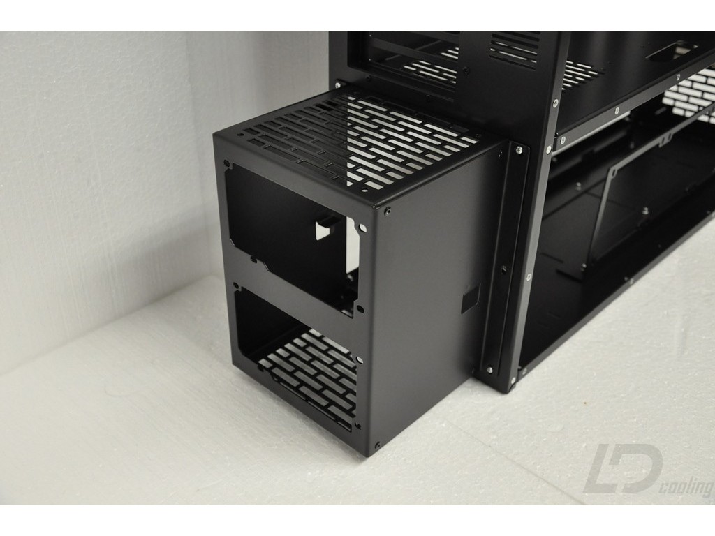 Dual PSU Extender Black LD Cooling Computer Cases