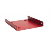 Single SSD Adapter Bracket - Red