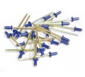 Rivet Dome Head - BLUE - Pack of 25