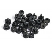 Anti-Vibration Thumb Screw Kit Black - 20 Pack