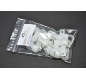 Cable Management Clip White L - 25 Pack