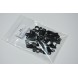Cable Management Clips Black Mixed - 40 Pack