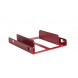 Dual SSD Adapter Bracket - Red