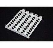 White PCI covers pack of 5