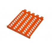 Orange PCI covers pack of 5
